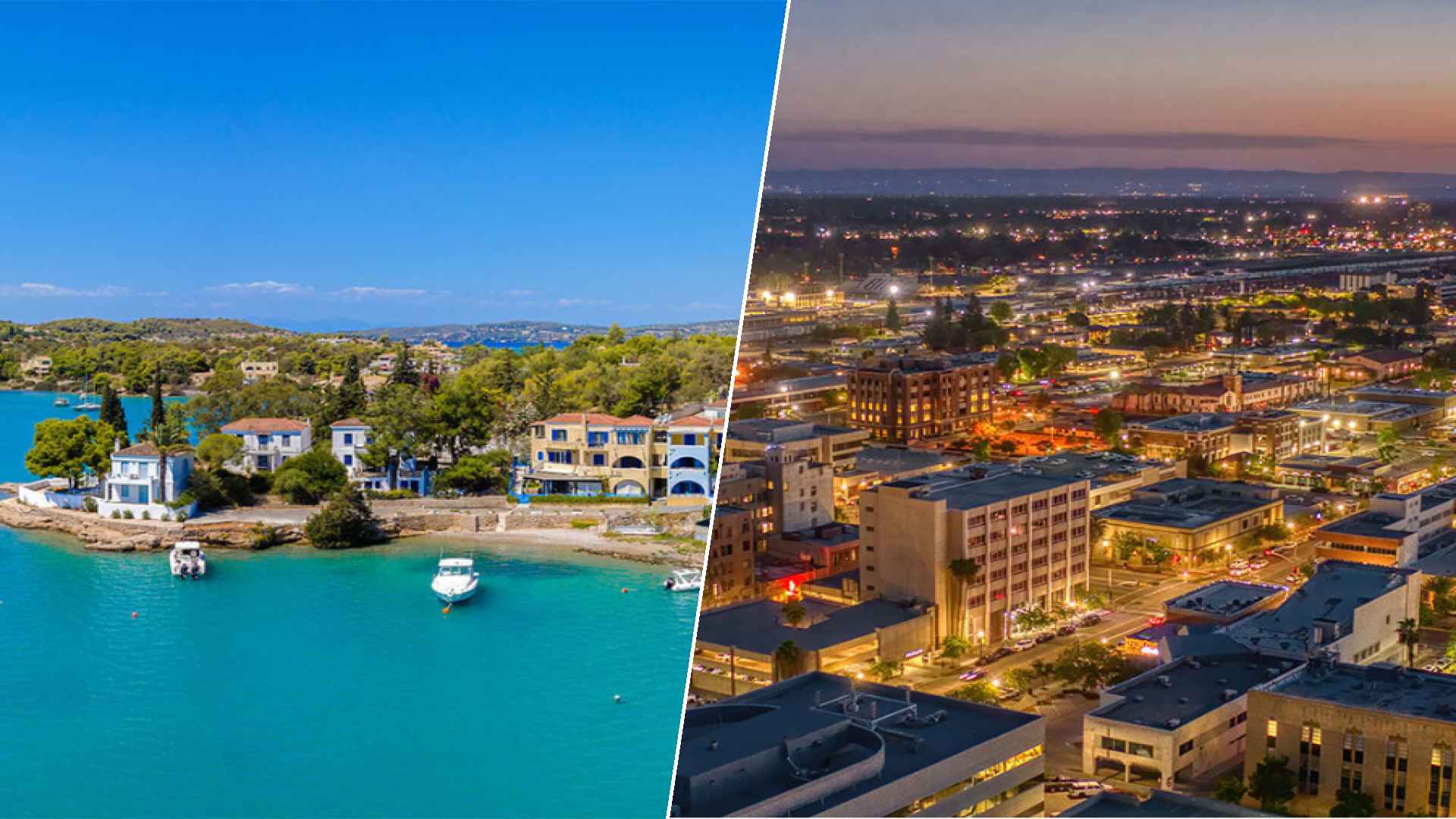 Porto Heli to Bakersfield