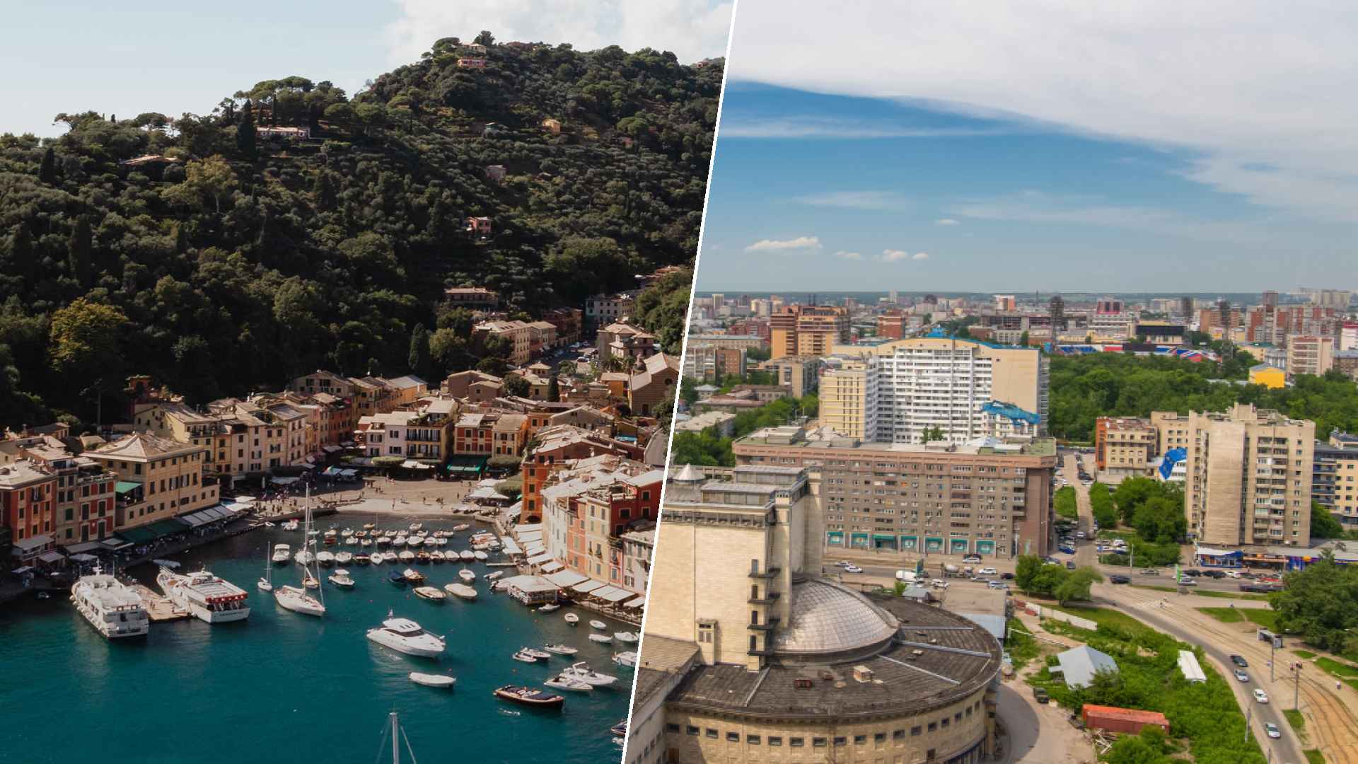 Portofino to Novosibirsk