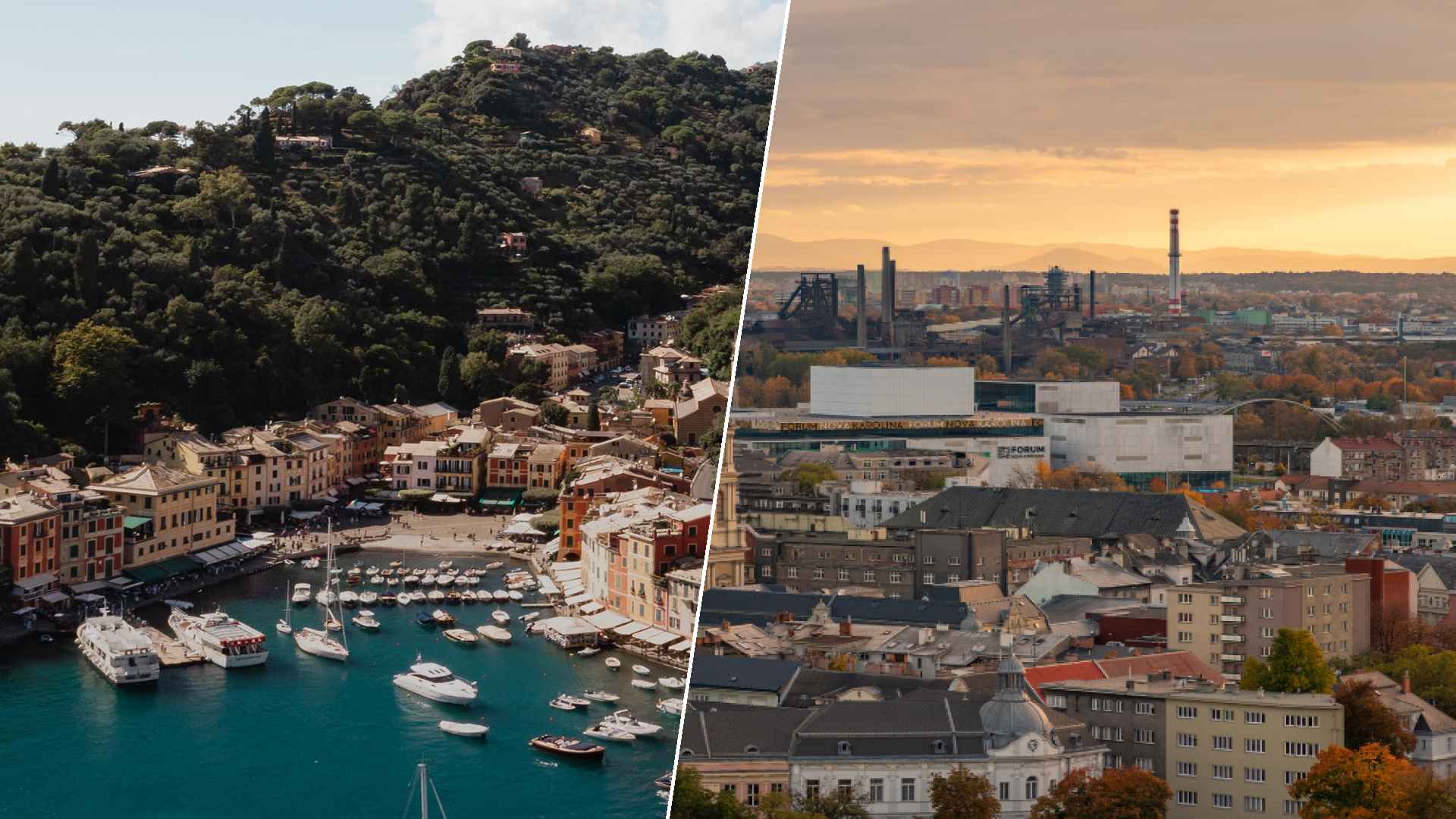 Portofino to Ostrava