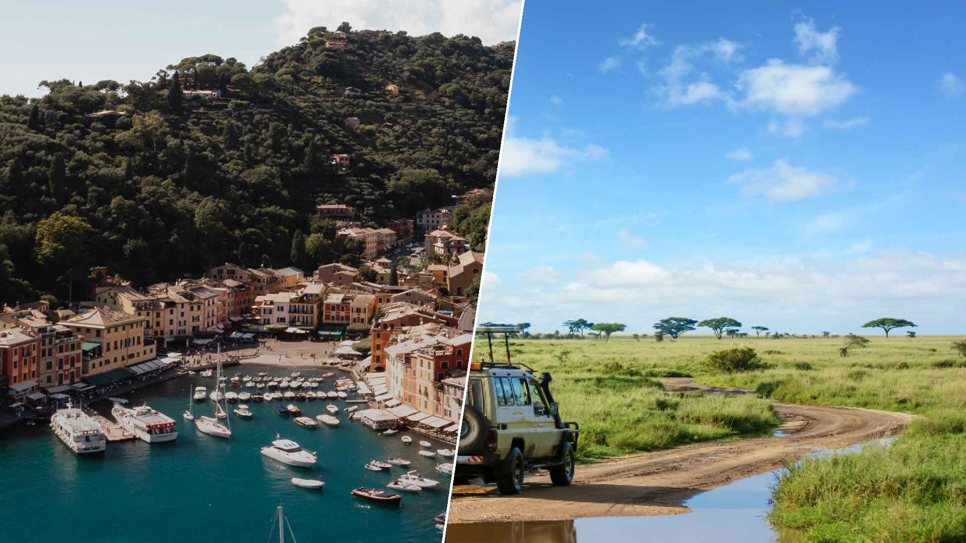 Portofino to Serengeti