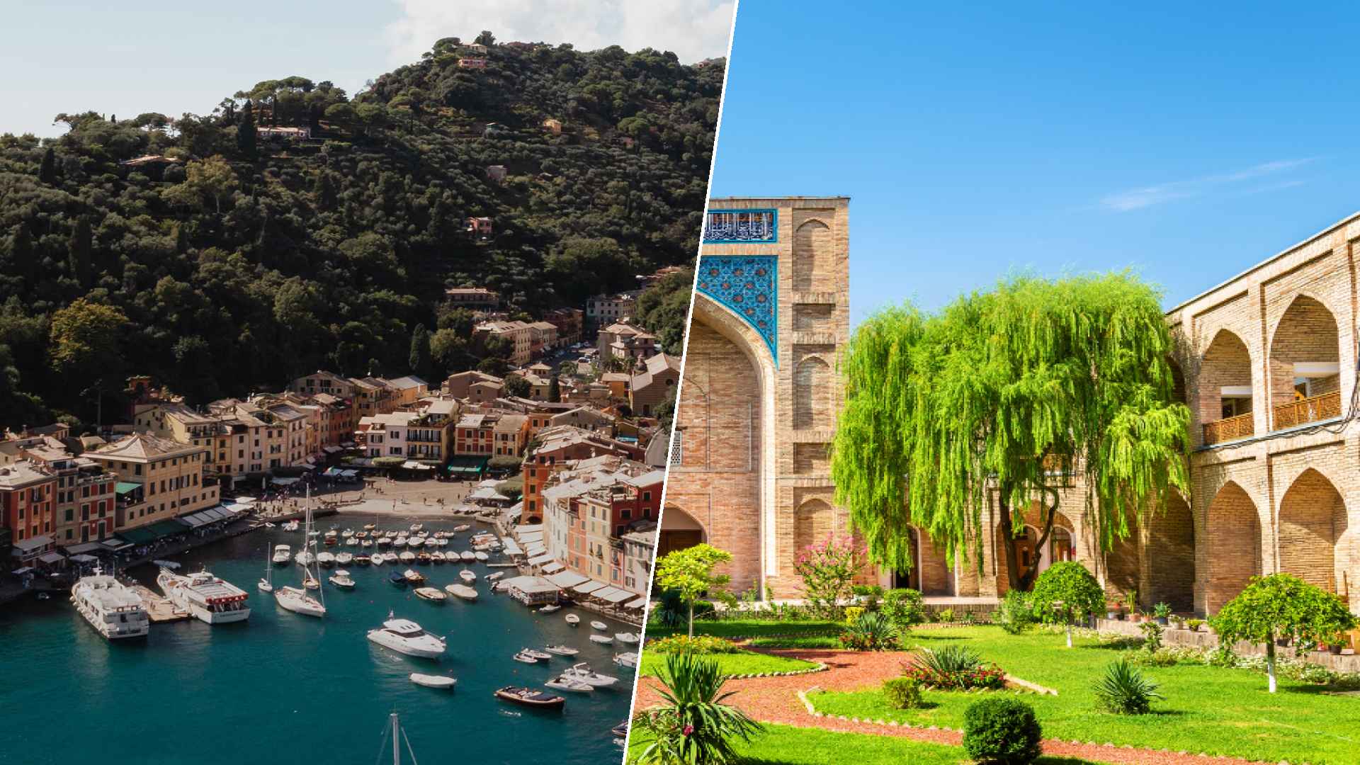 Portofino to Tashkent