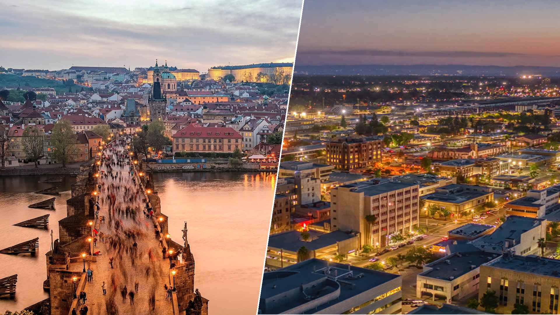 Prague to Bakersfield