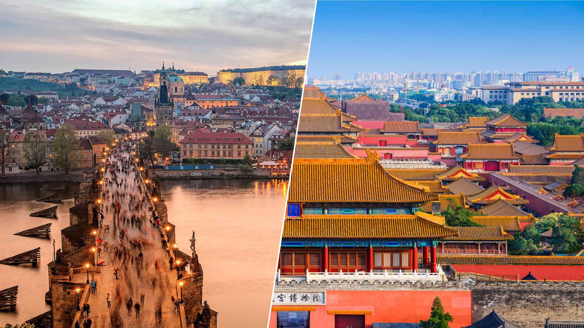 Prague to Beijing