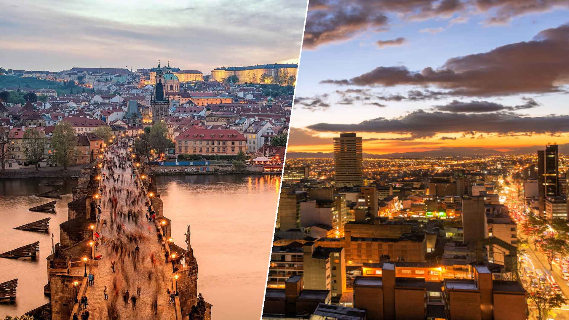 Prague to Bogota