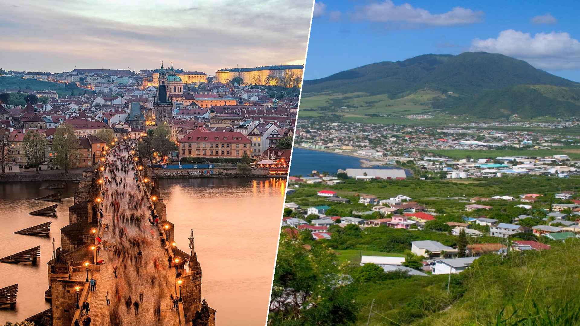 Prague to Charlestown