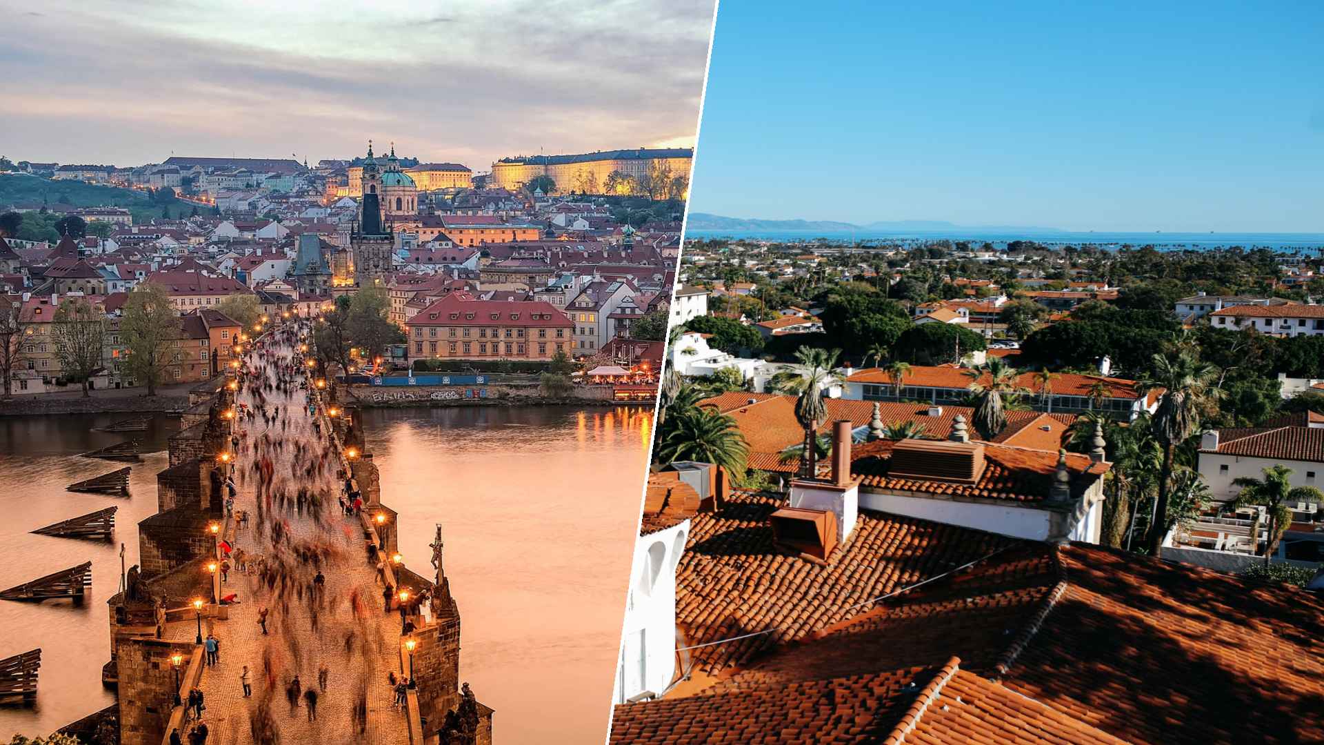 Prague to Santa Barbara