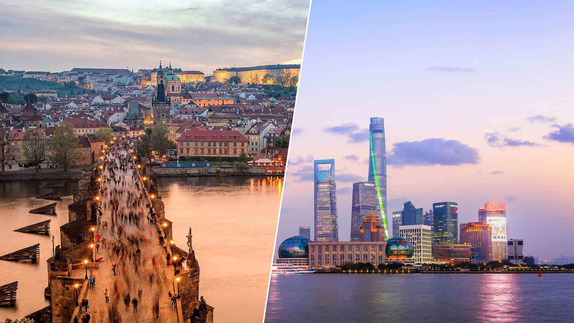 Prague to Shanghai