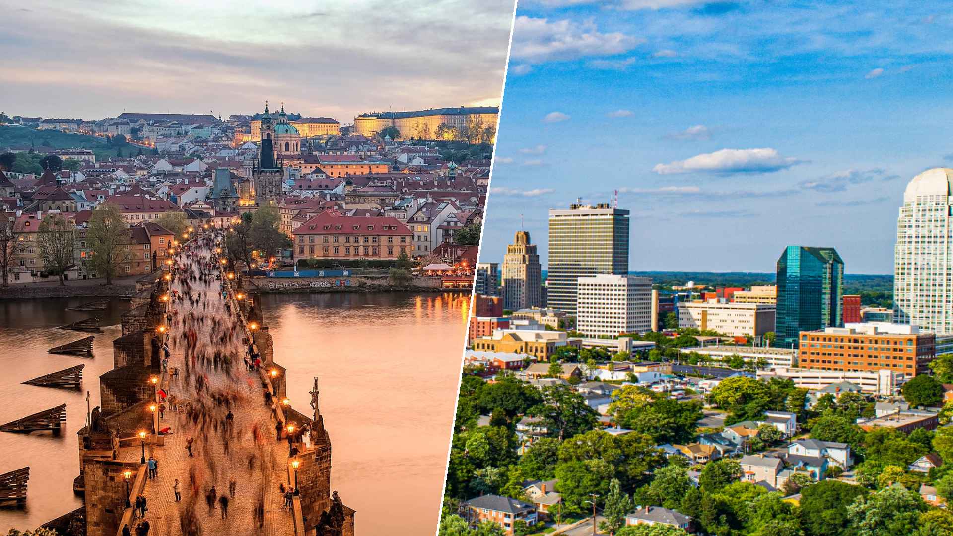 Prague to Winston-Salem