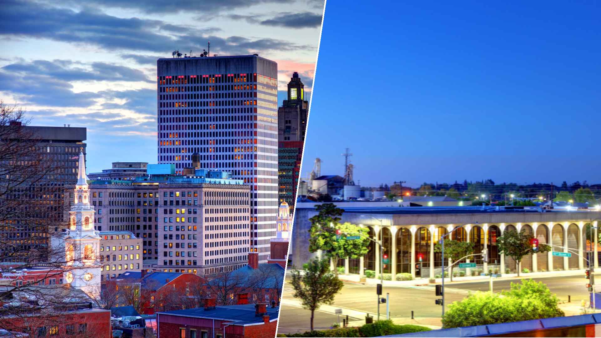 Providence to Modesto