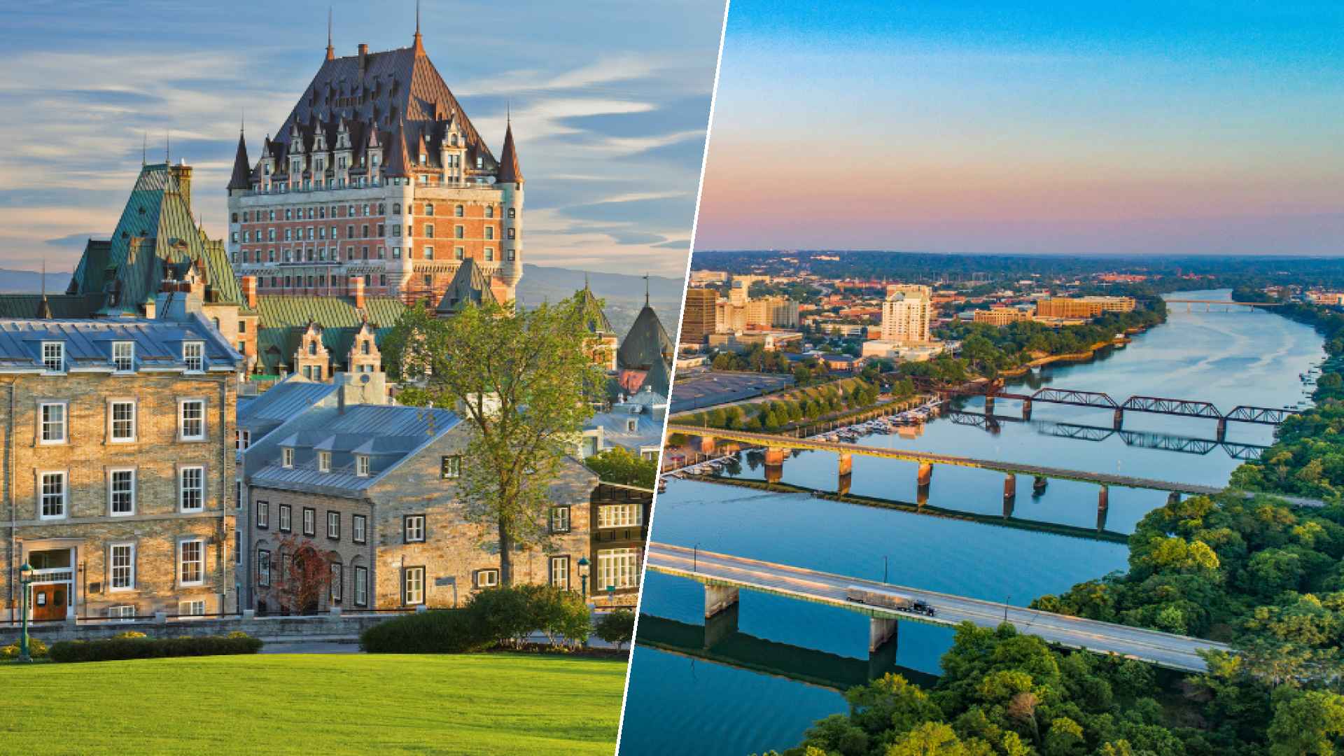 Quebec city to Augusta