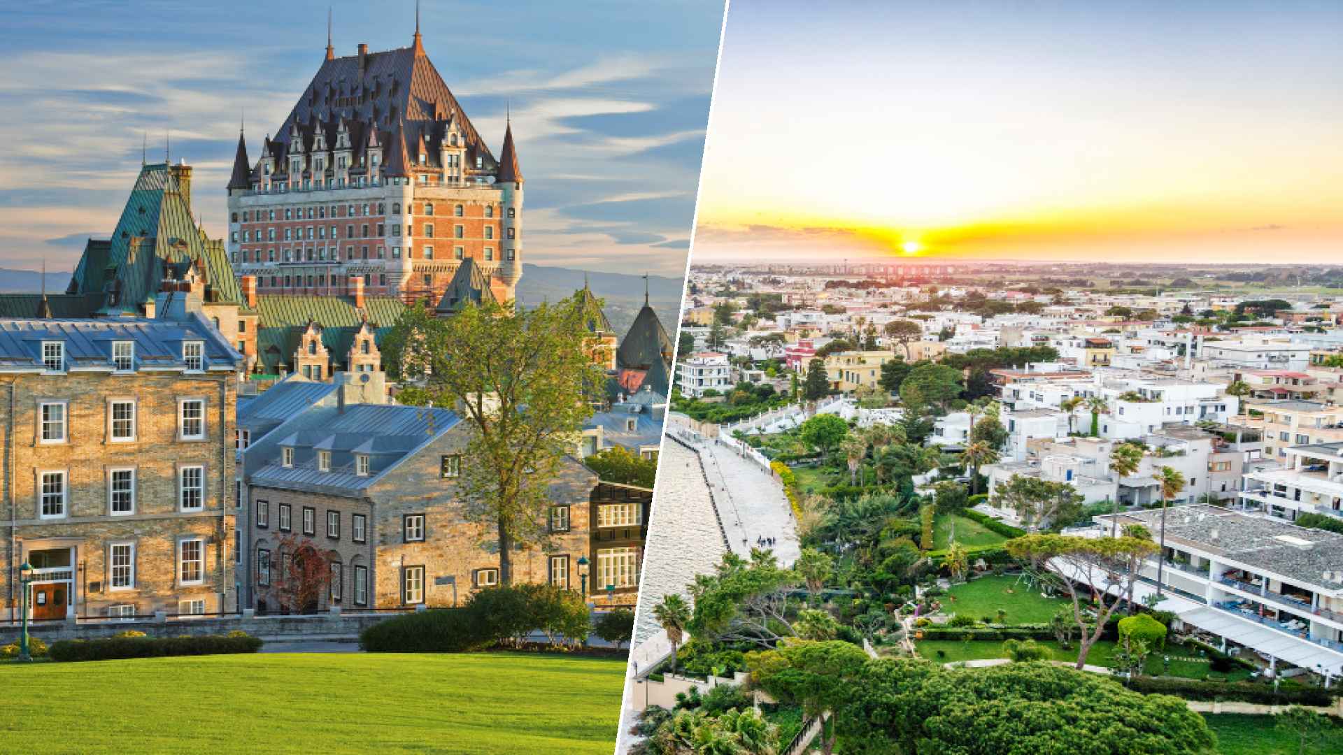 Quebec city to Brindisi