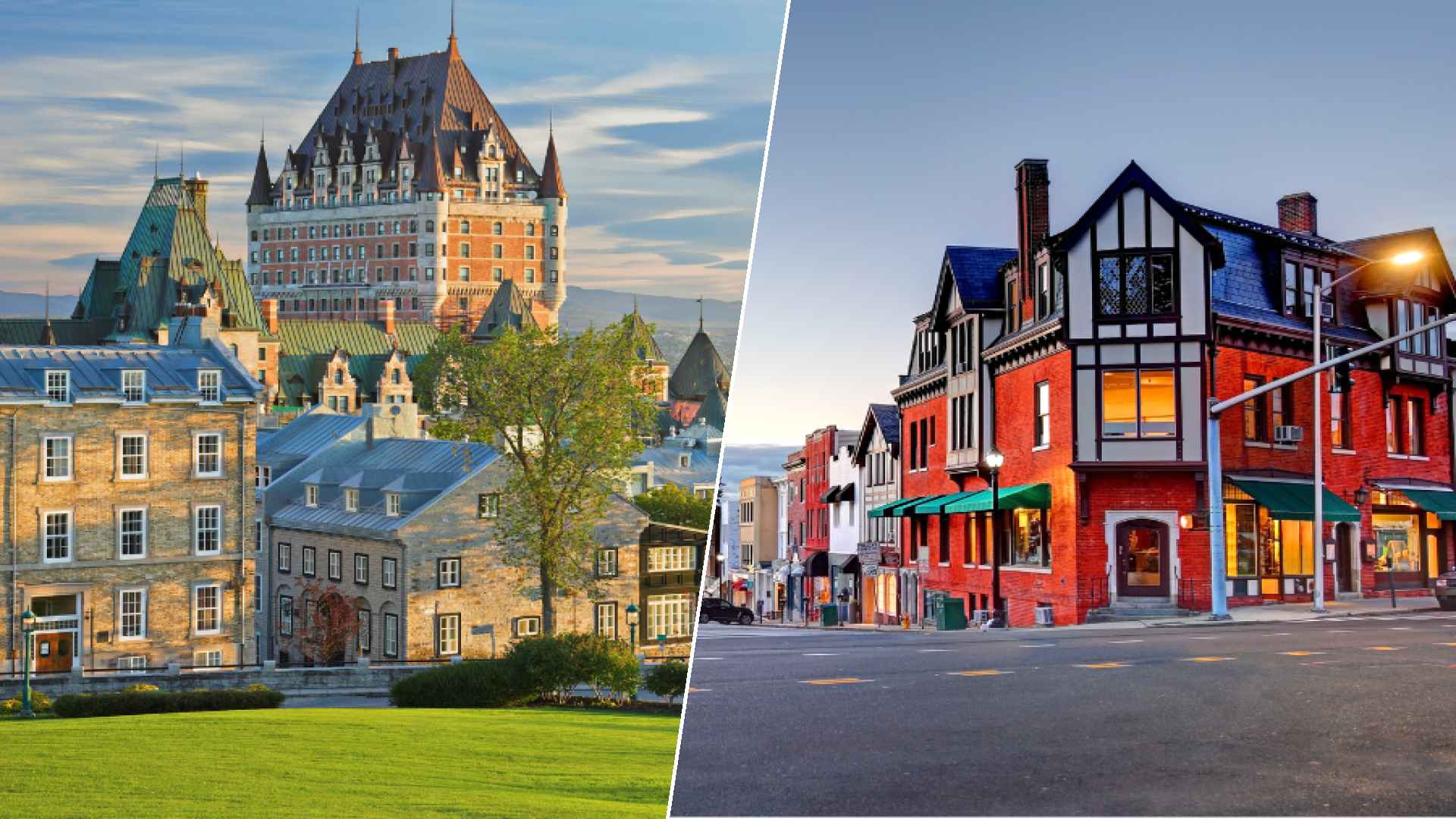 Quebec city to Greenwich