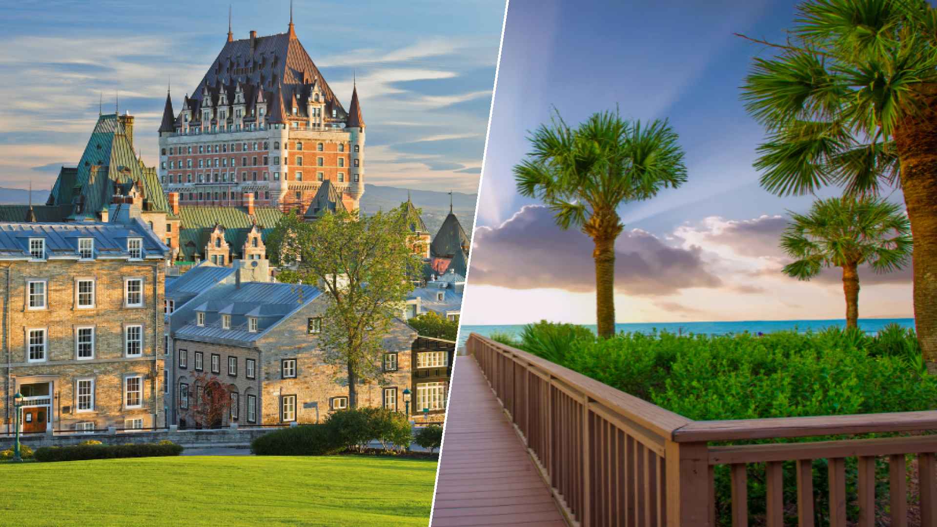 Quebec city to Hilton Head Island