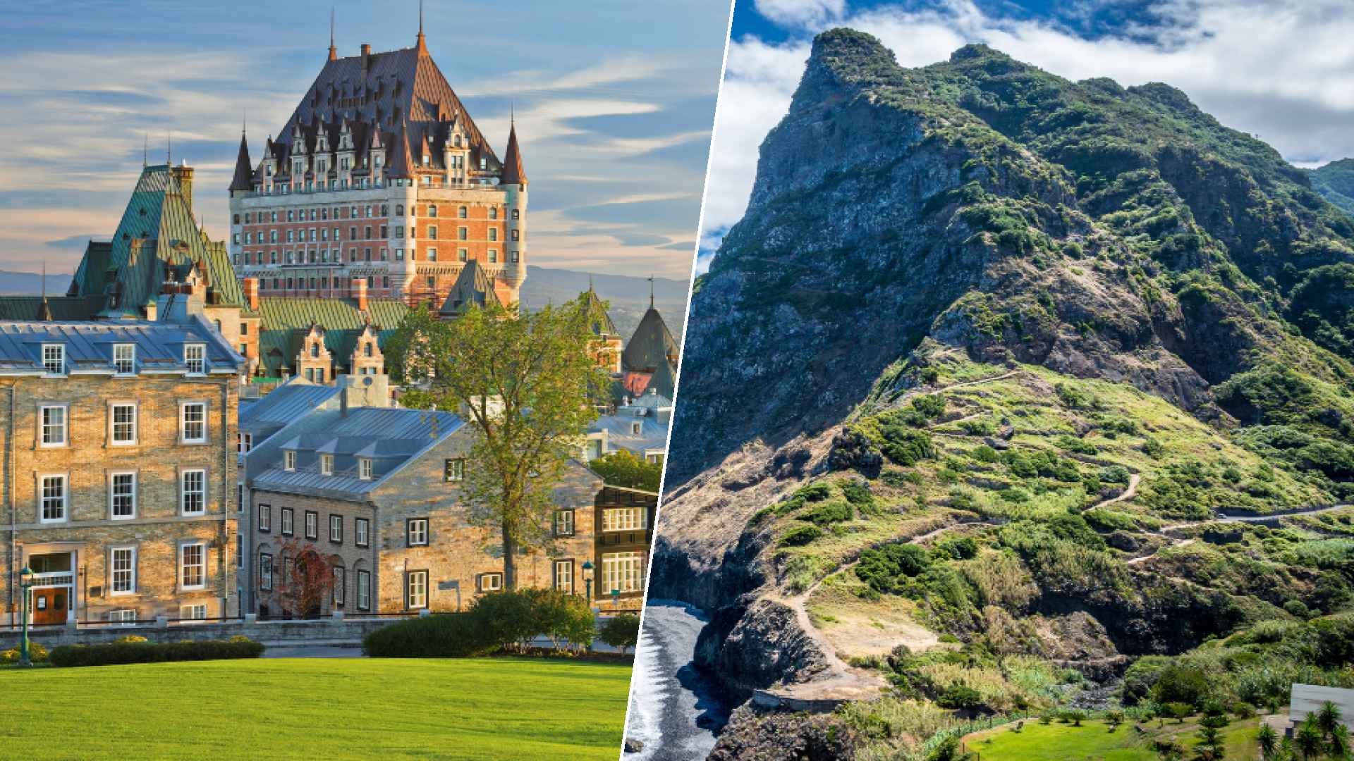 Quebec city to Madeira