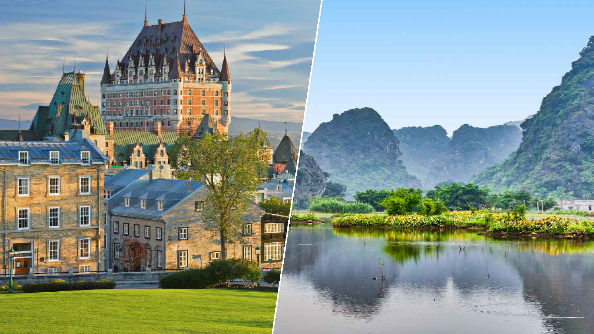 Quebec city to Ninh Thuan