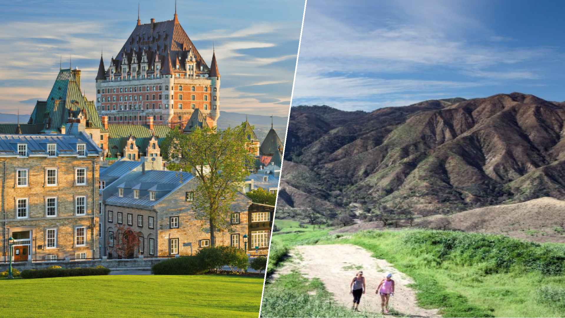 Quebec city to Santa Clarita