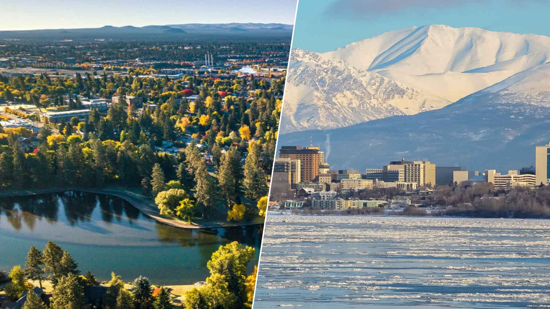 Red Deer to Anchorage