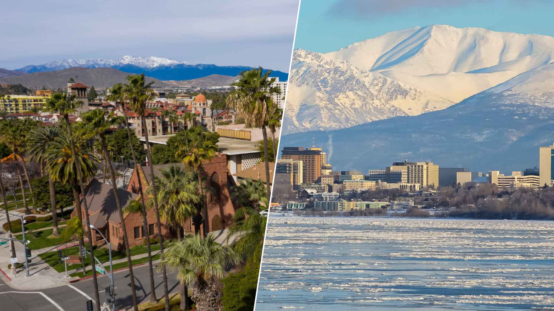 Riverside to Anchorage