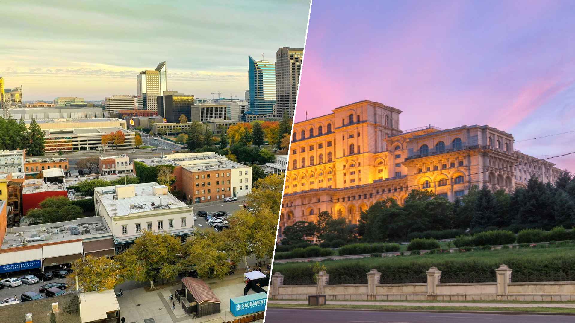 Sacramento to Bucharest