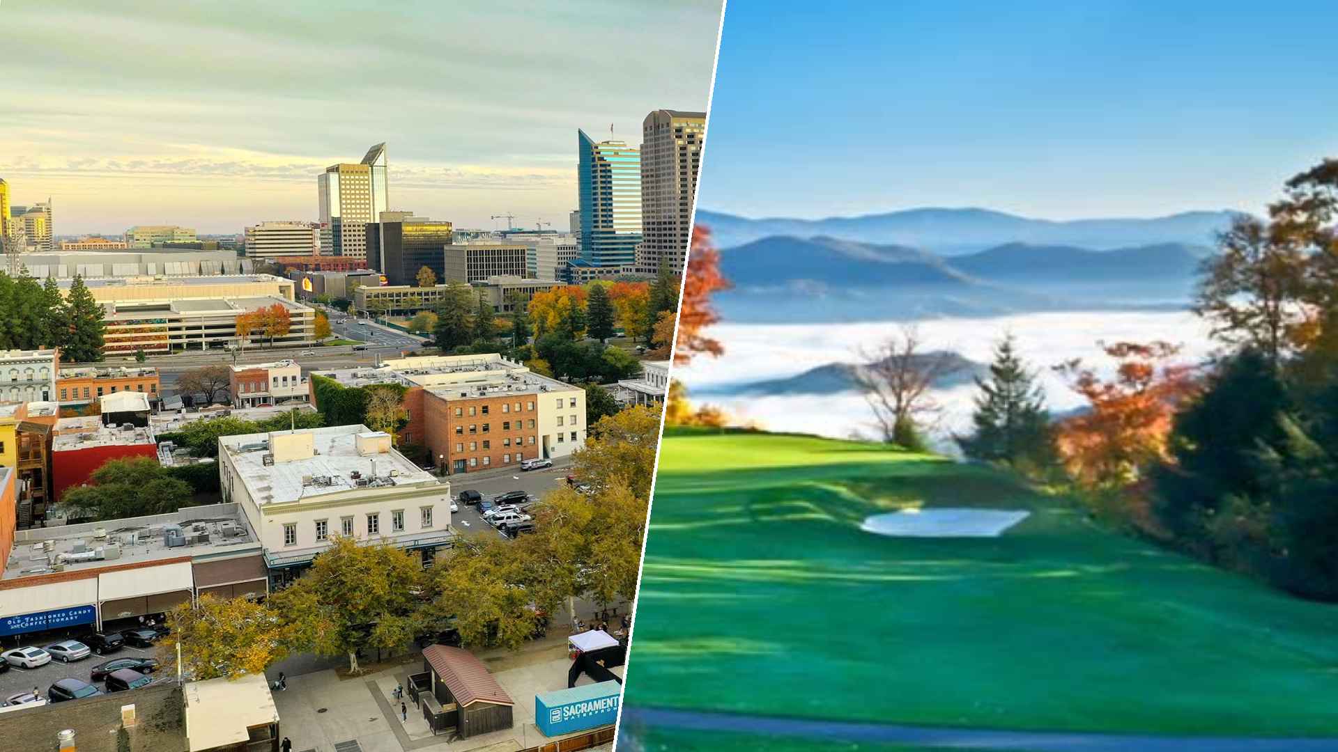 Sacramento to Mountain Air Country Club