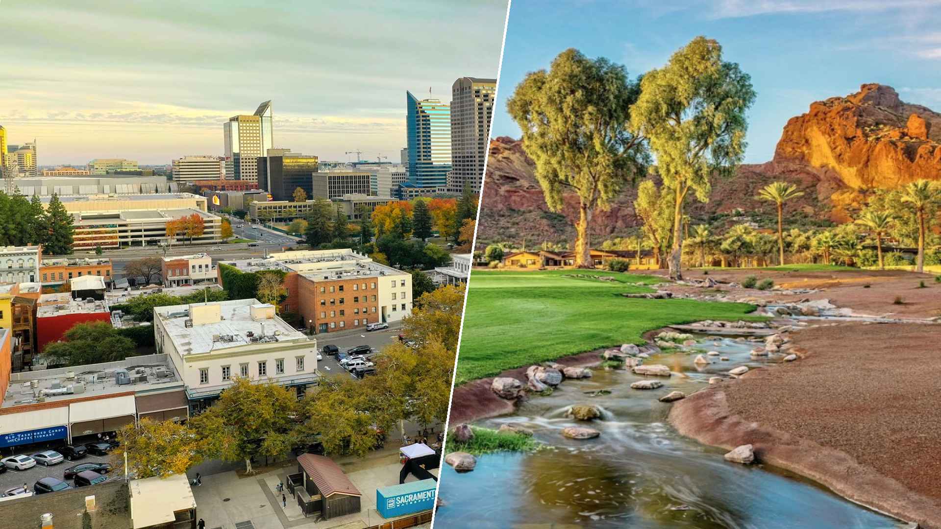 Sacramento to Paradise Valley