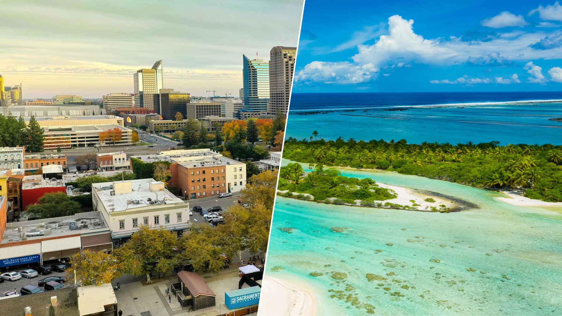 Sacramento to Tahiti