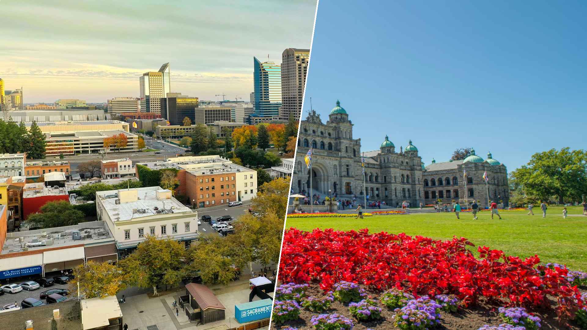 Sacramento to Victoria