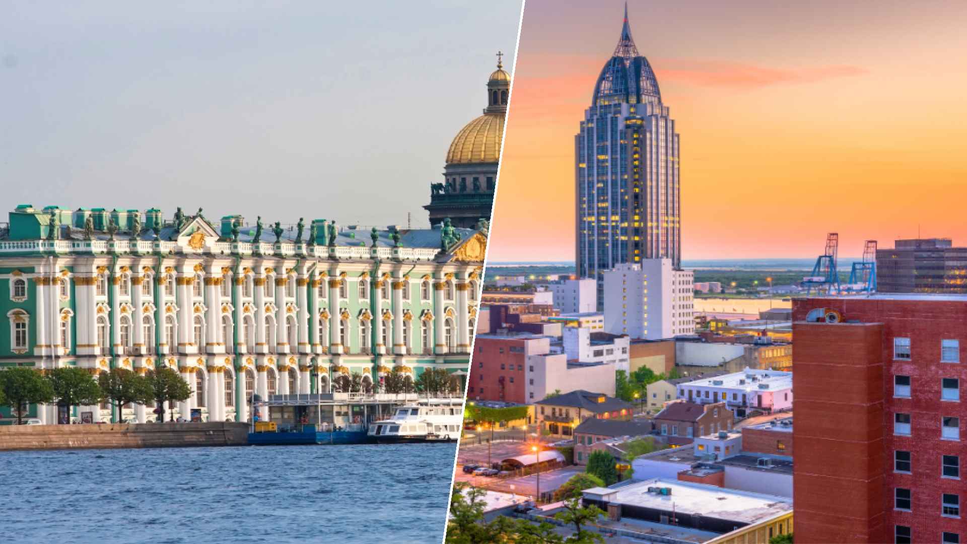 Saint Petersburg to Mobile