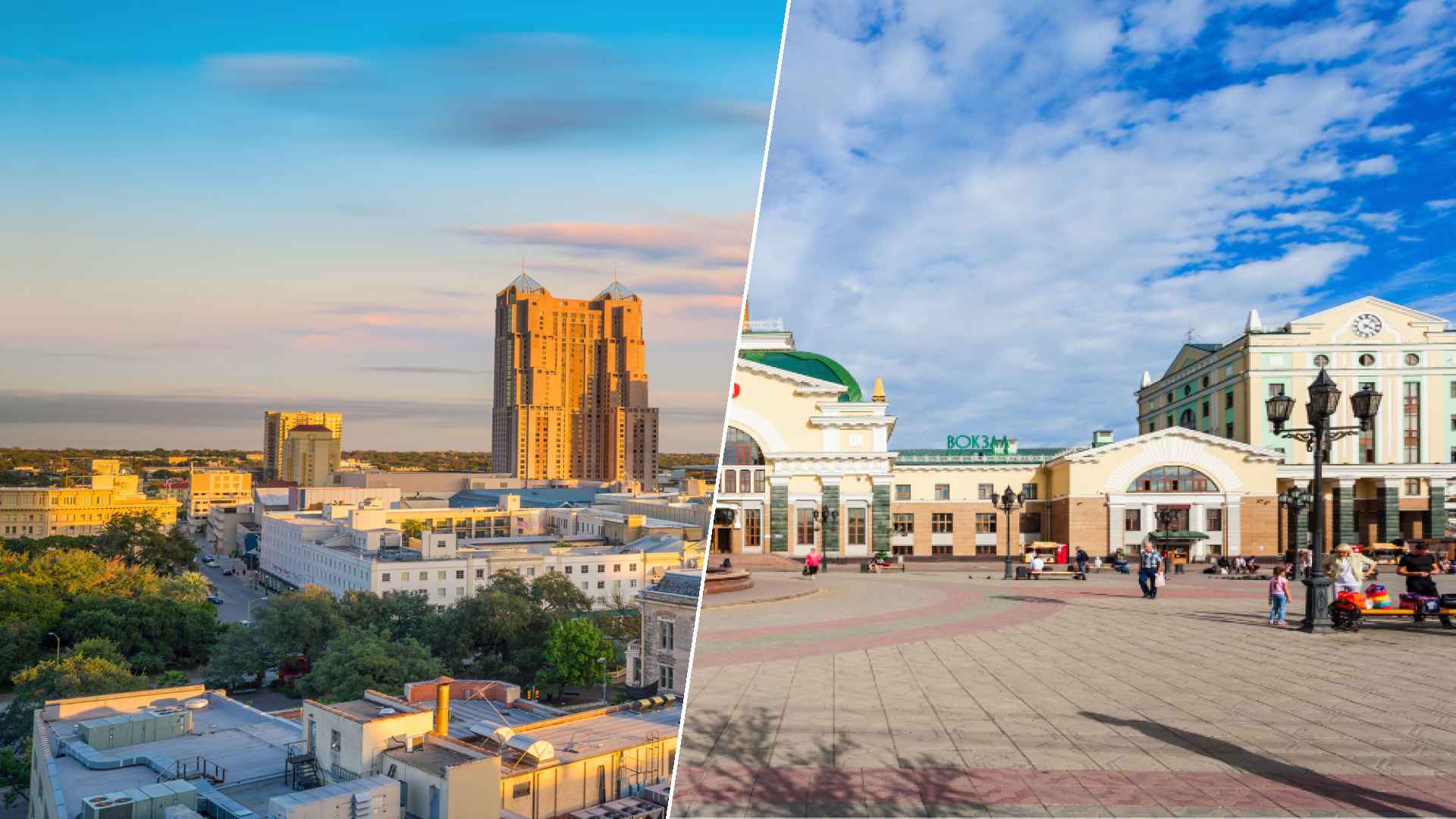 San Antonio to Krasnoyarsk