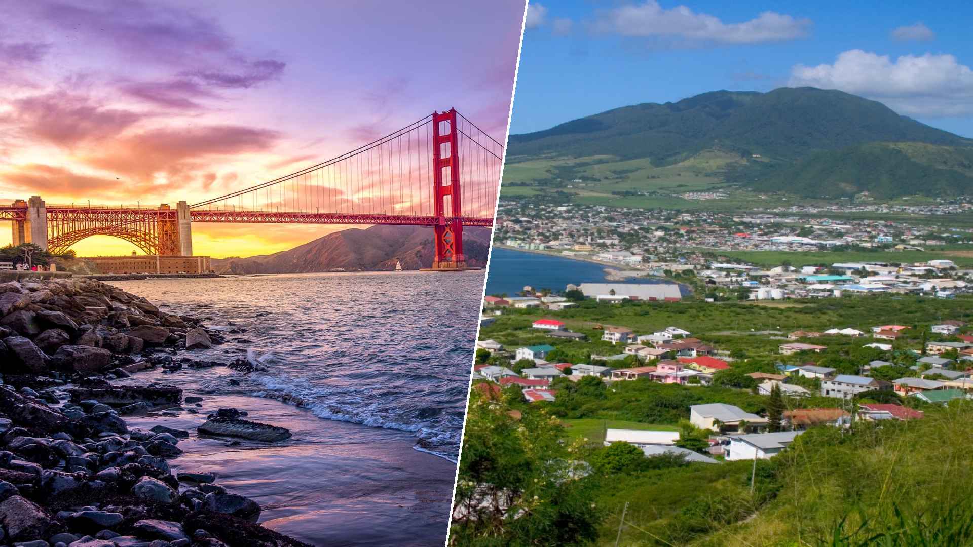 San Francisco to Charlestown