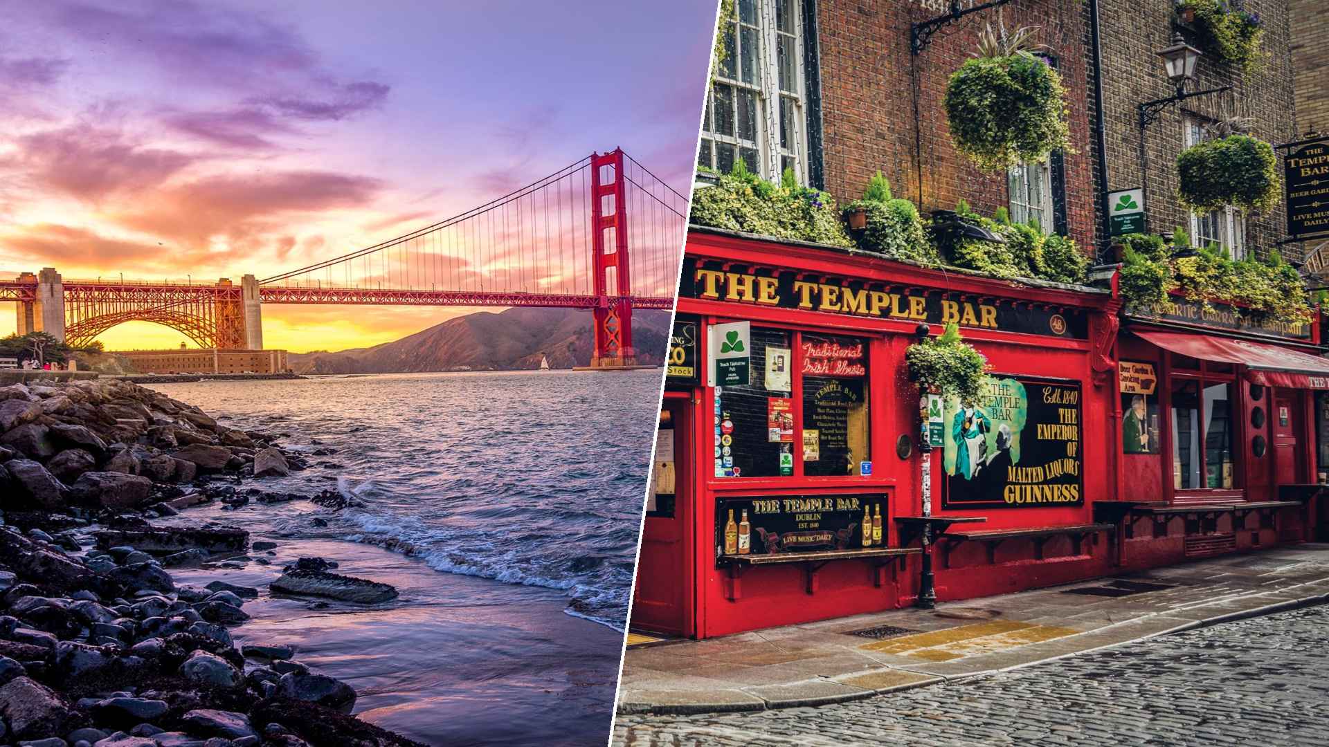 San Francisco to Dublin