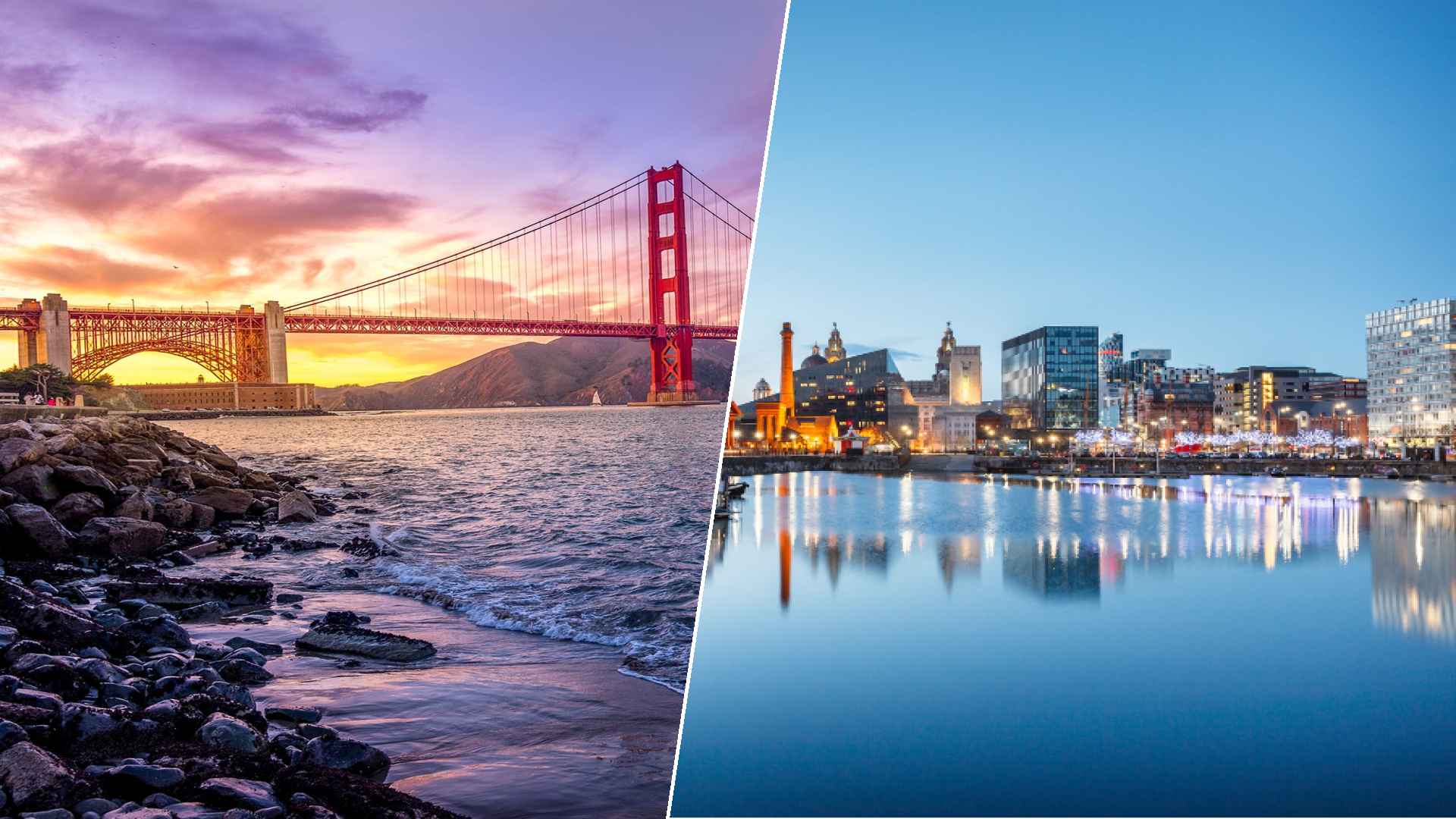 San Francisco to Liverpool