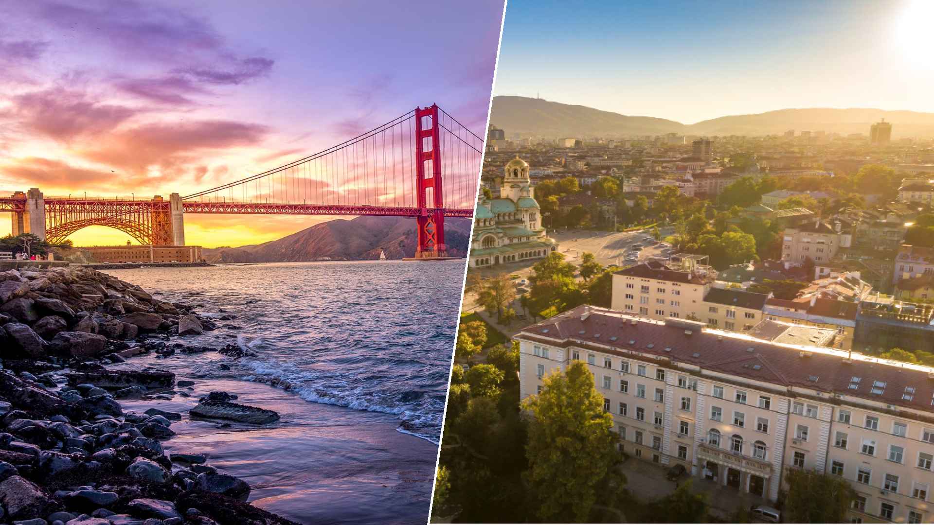 San Francisco to Sofia