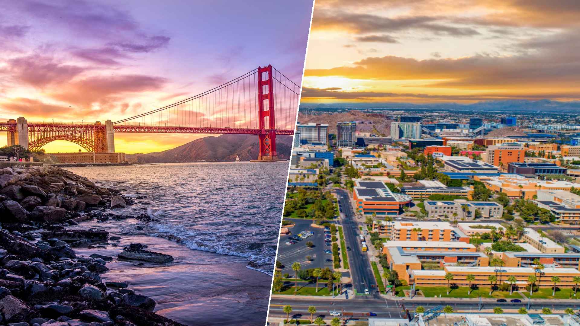 San Francisco to Tempe