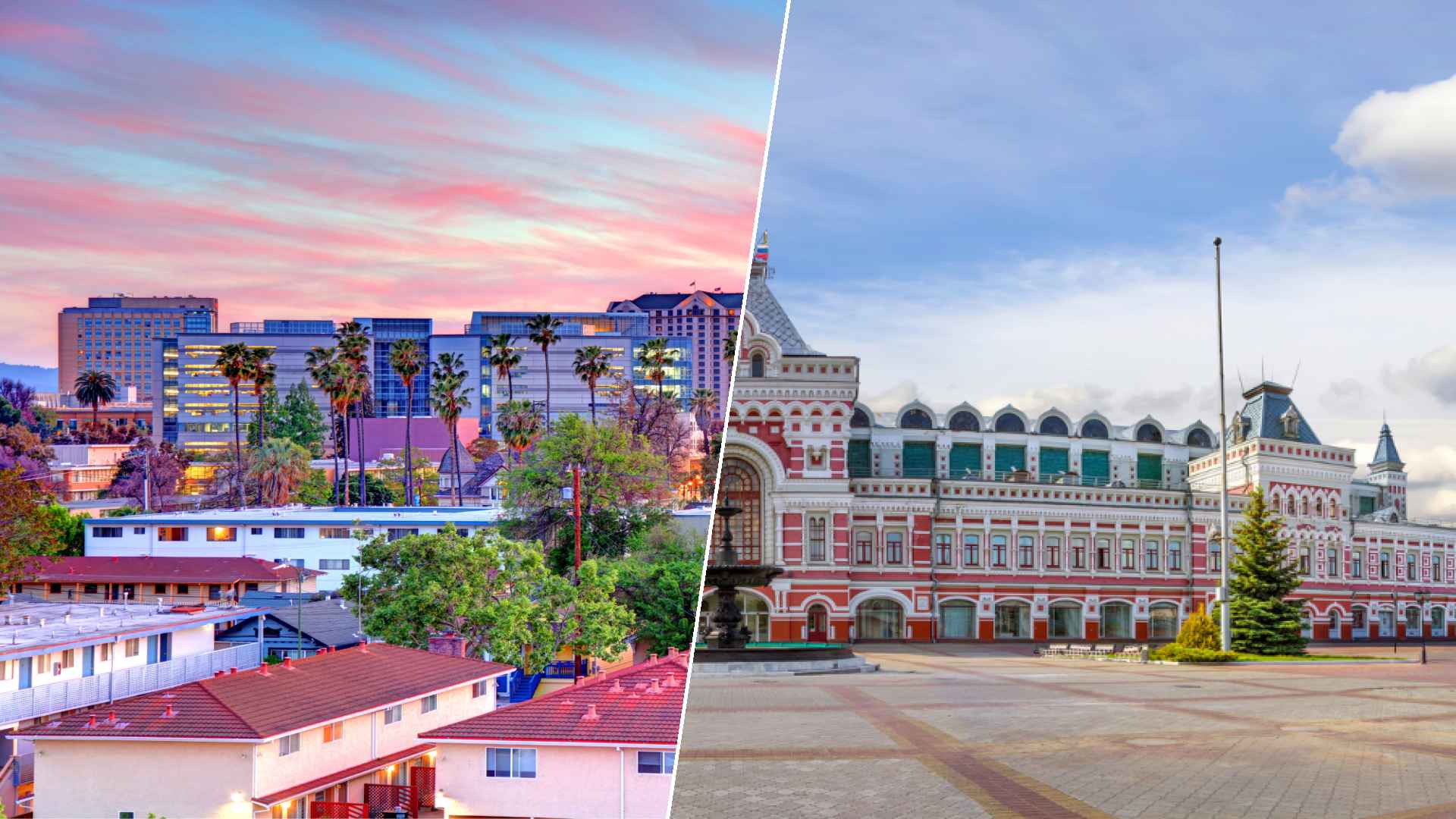 San Jose to Nizhny Novgorod