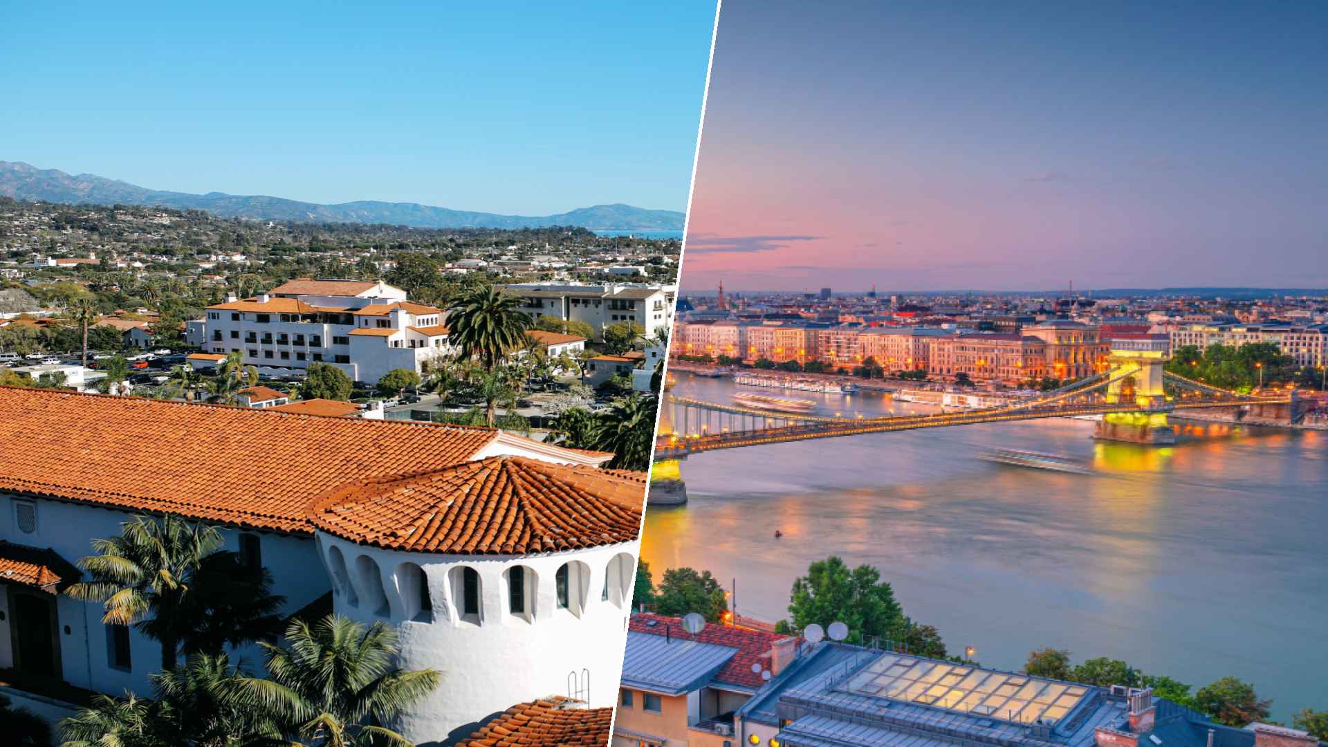 Santa Barbara to Budapest