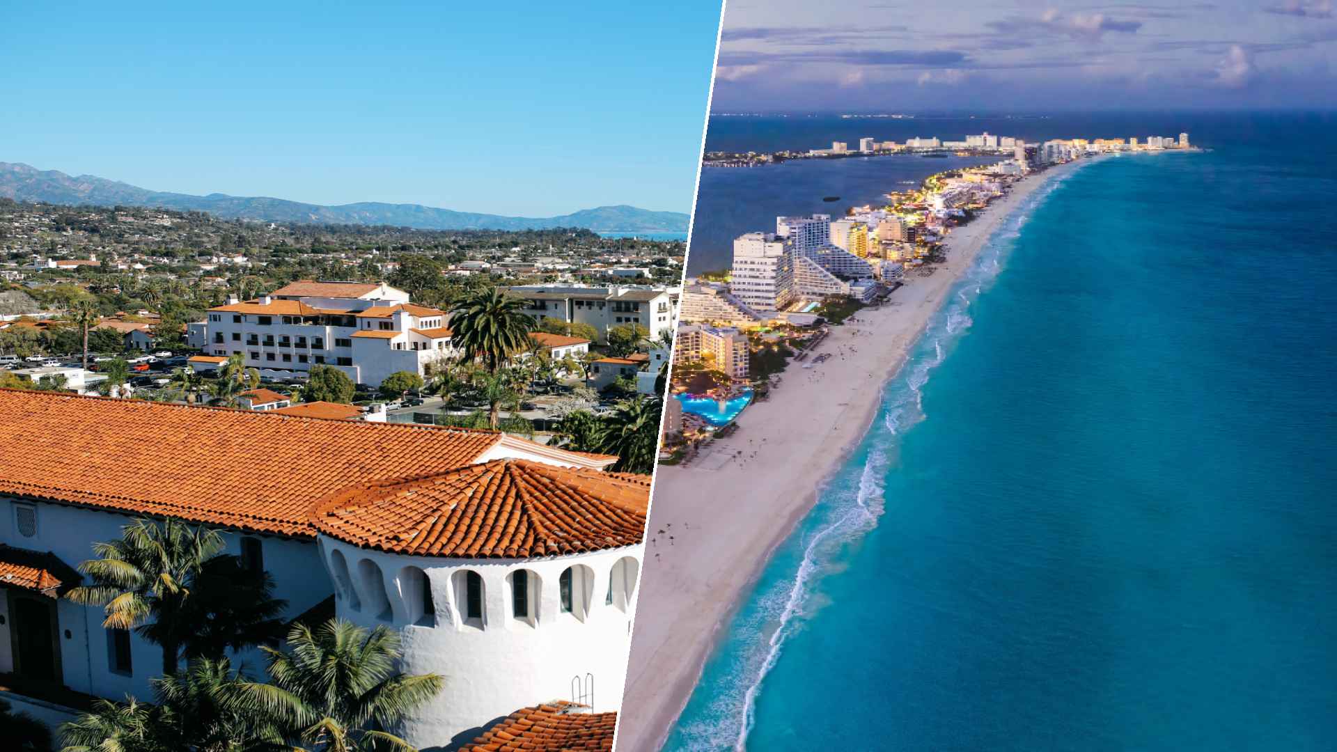 Santa Barbara to Cancun