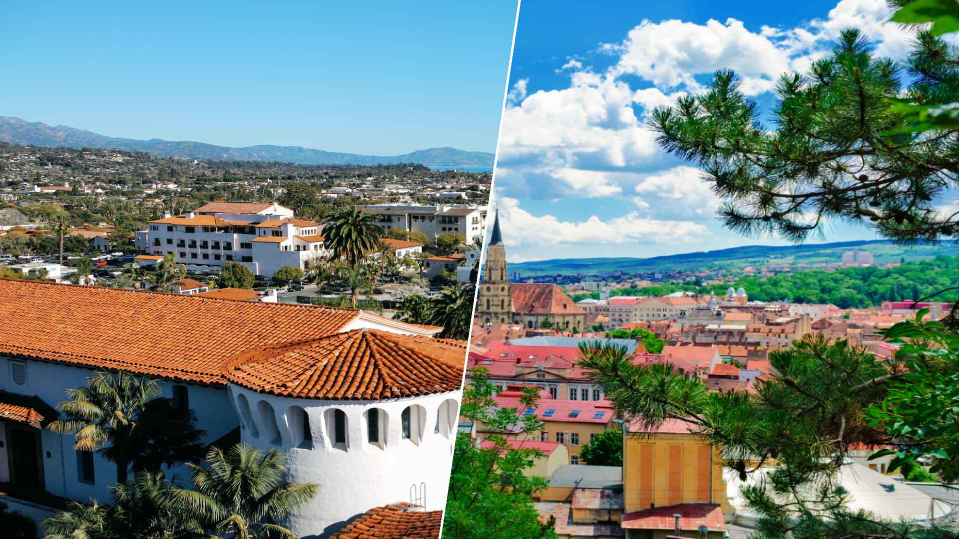 Santa Barbara to Cluj-Napoca