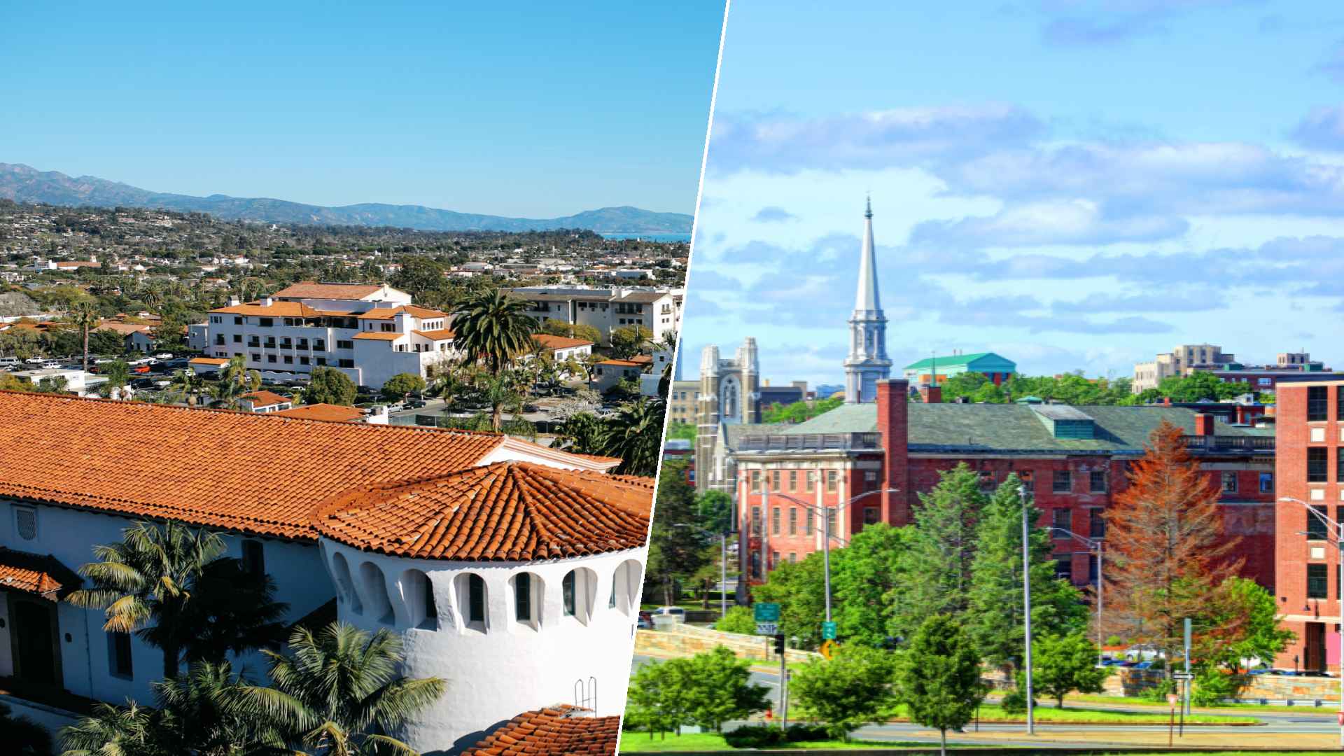 Santa Barbara to Worcester