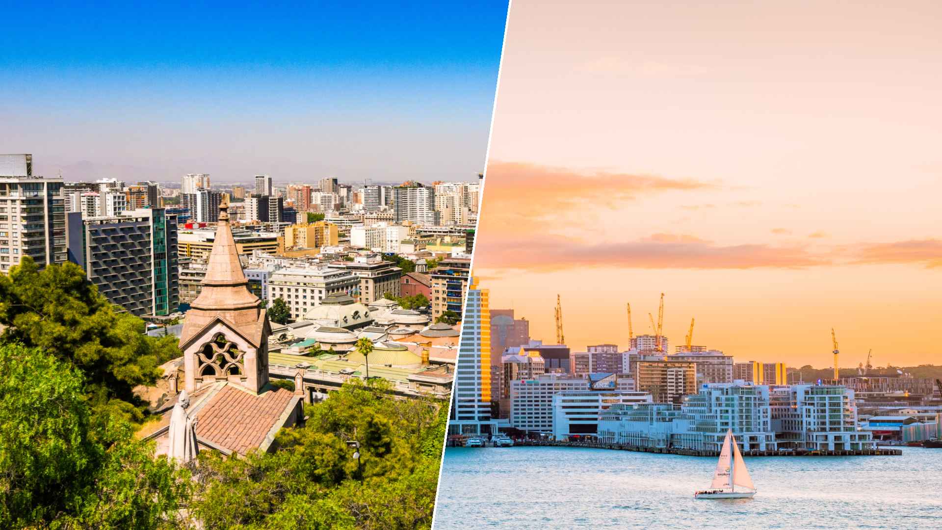 Santiago to Auckland