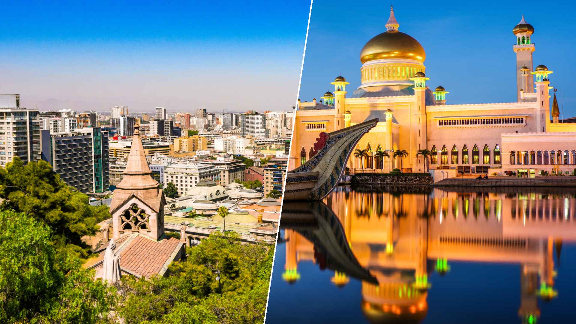 Santiago to Bandar Seri Begawan