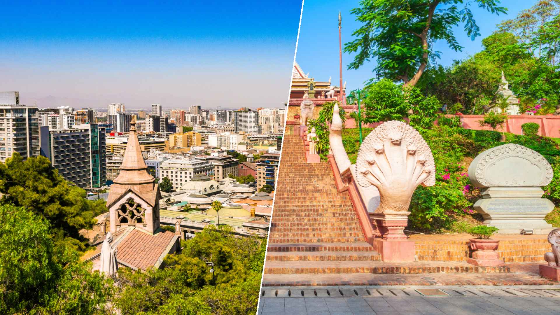 Santiago to Phnom Penh