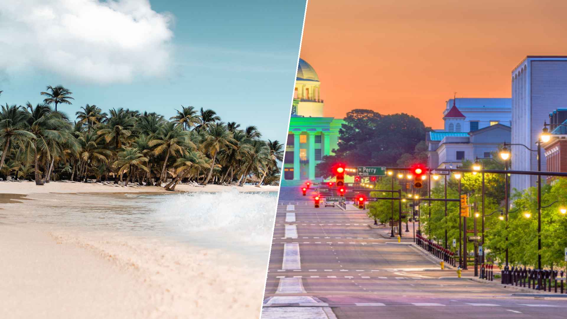 Santo Domingo to Montgomery