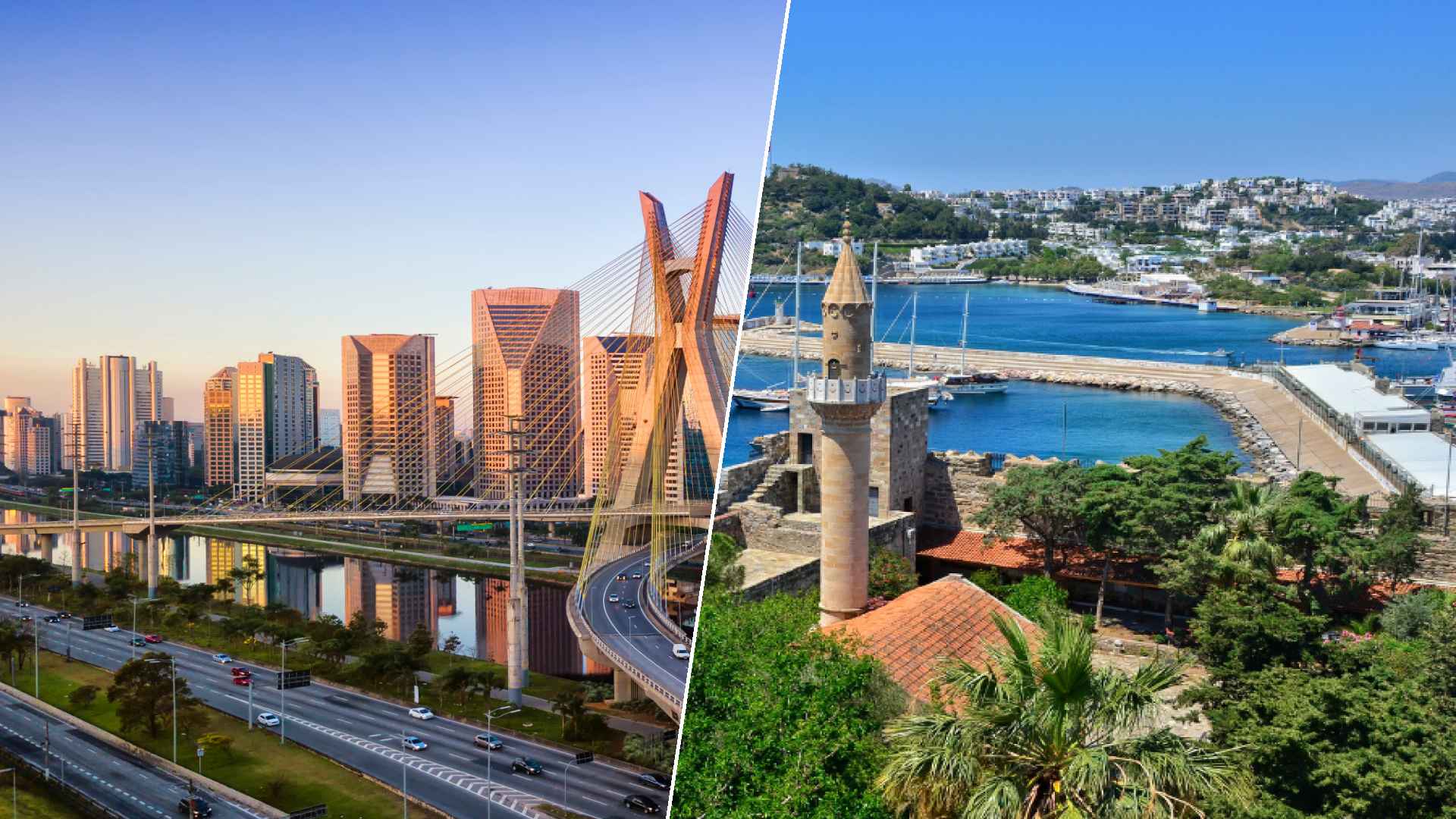 São Paulo to Bodrum