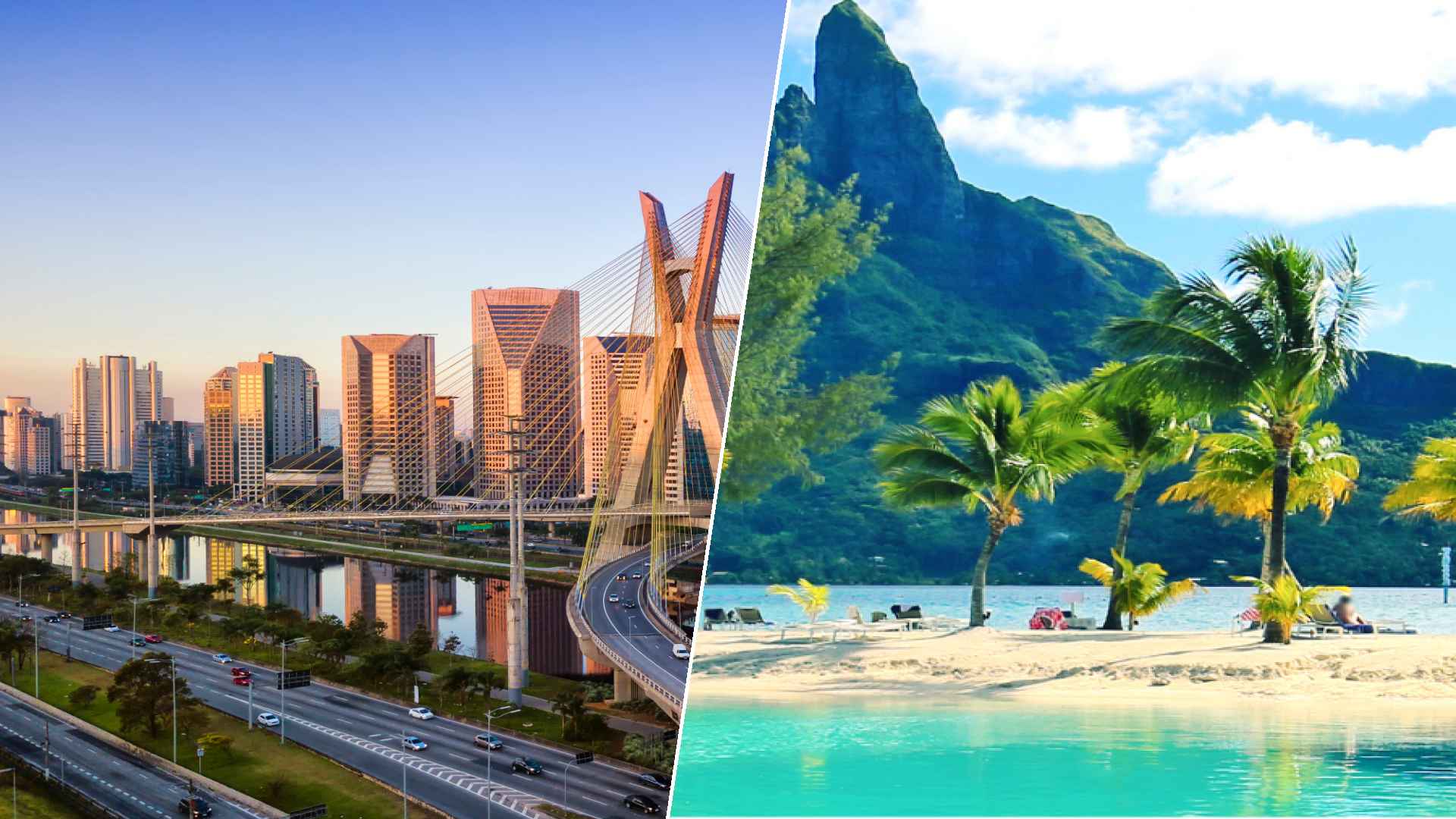 São Paulo to Bora Bora