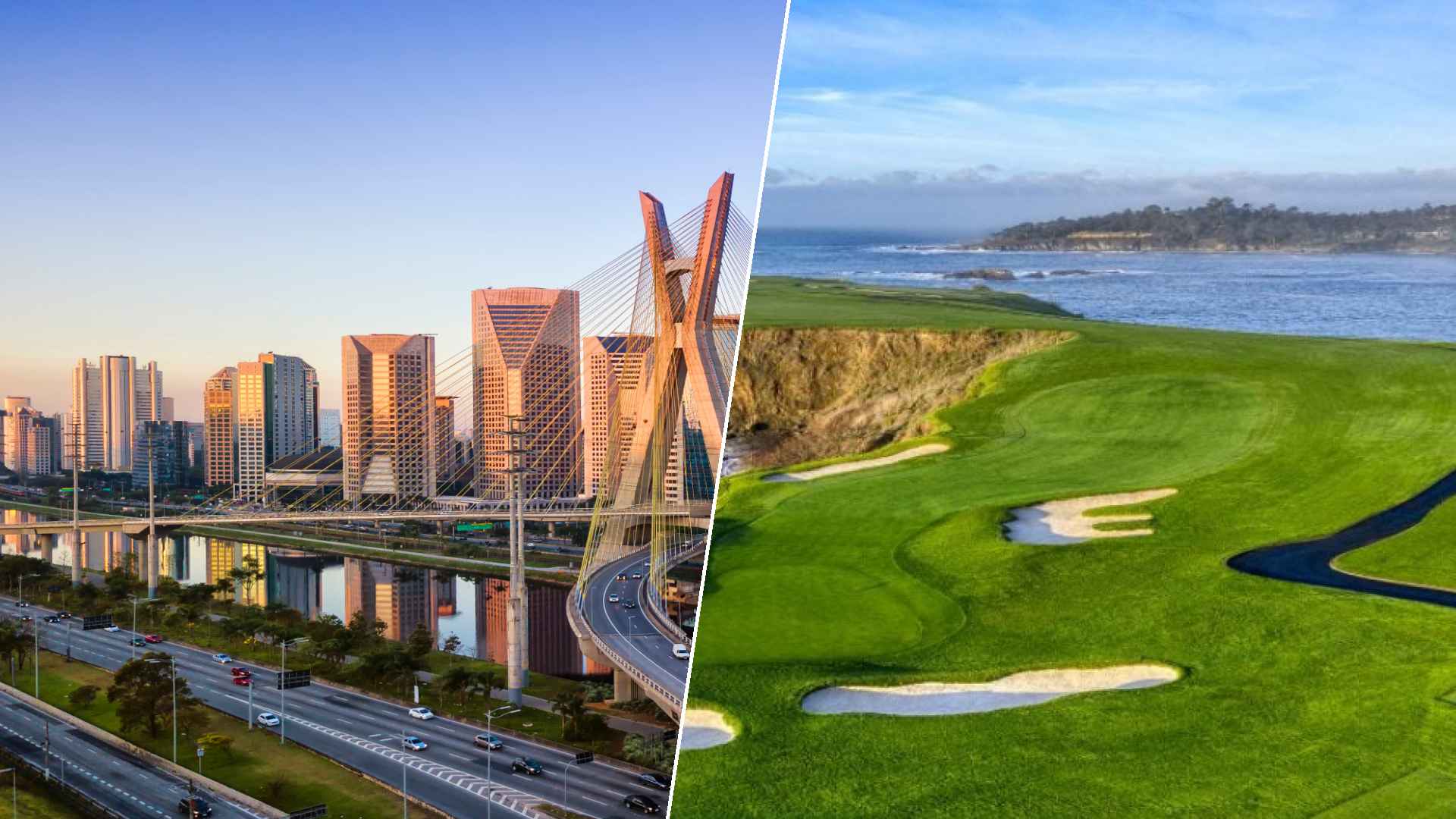 São Paulo to Pebble Beach Golf Links