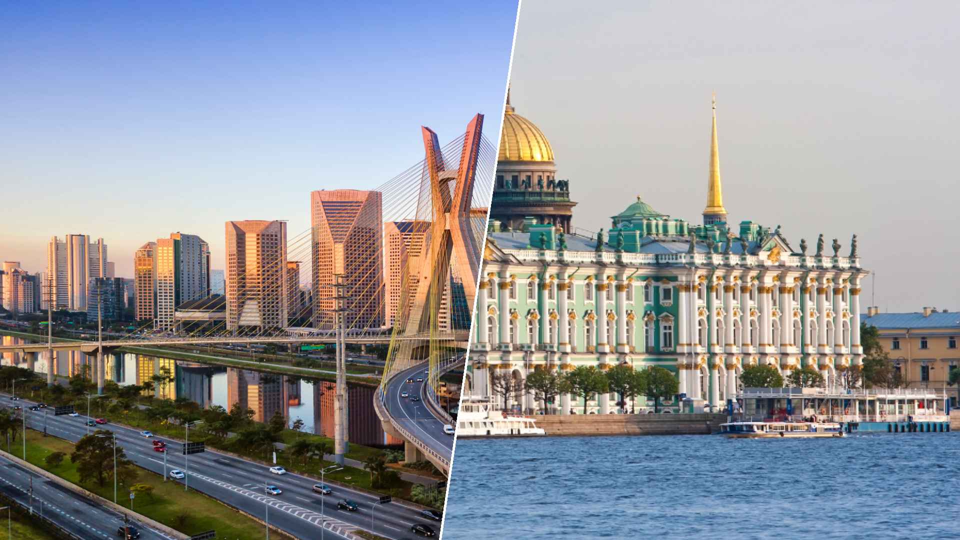 São Paulo to Saint Petersburg