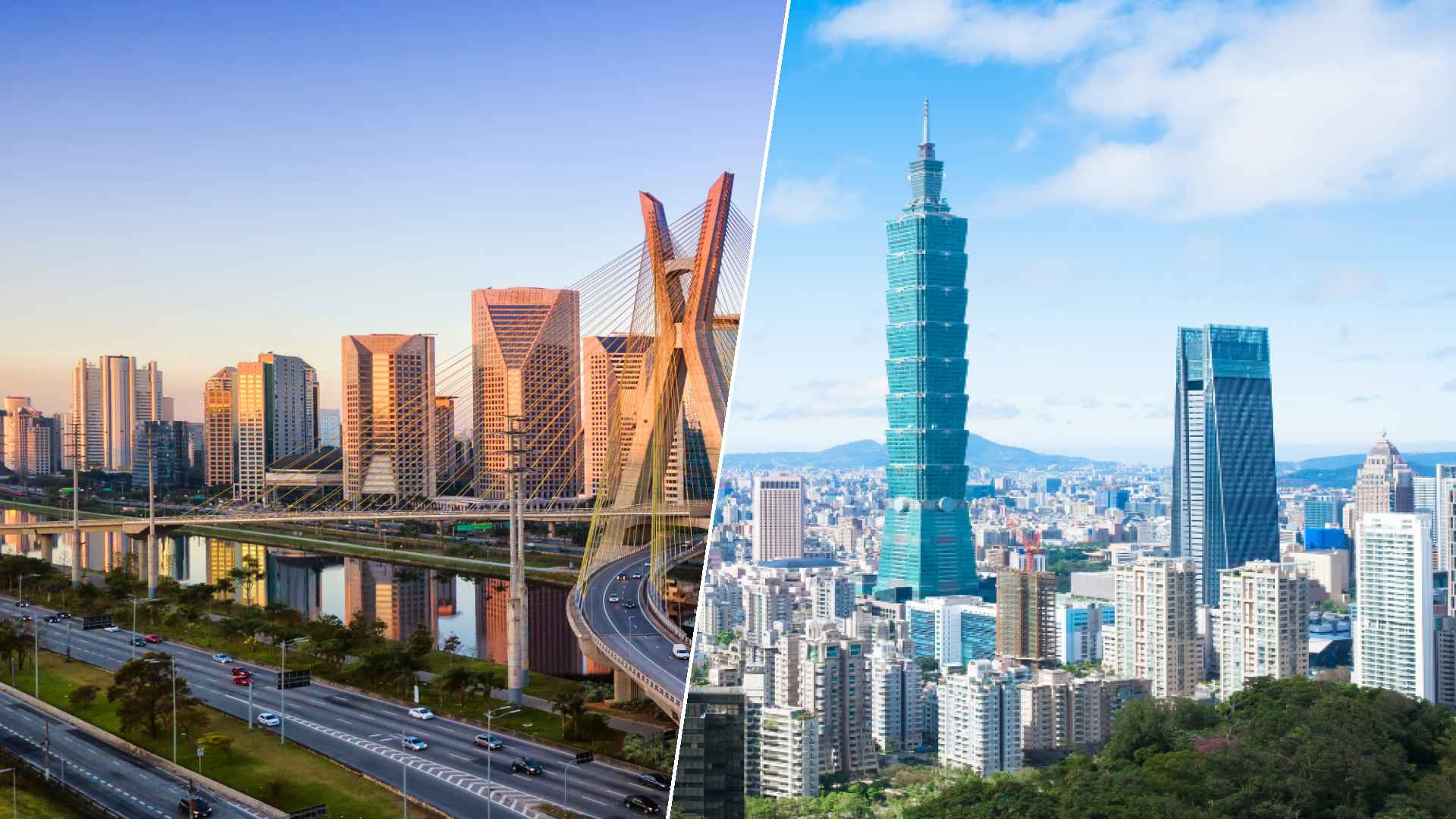 São Paulo to Taipei