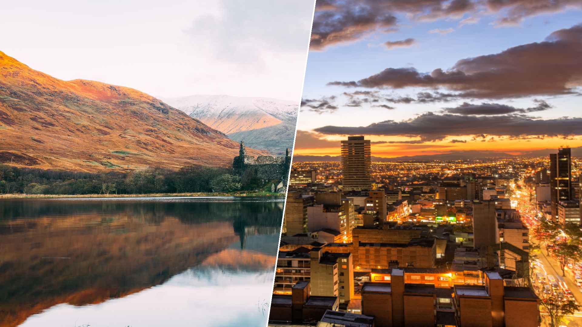 Scottish Highlands to Bogota