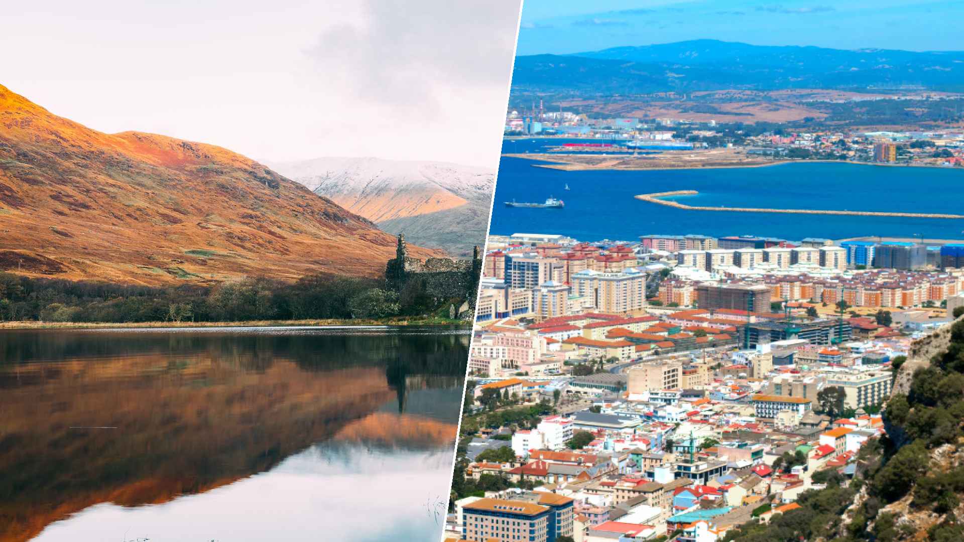 Scottish Highlands to Gibraltar